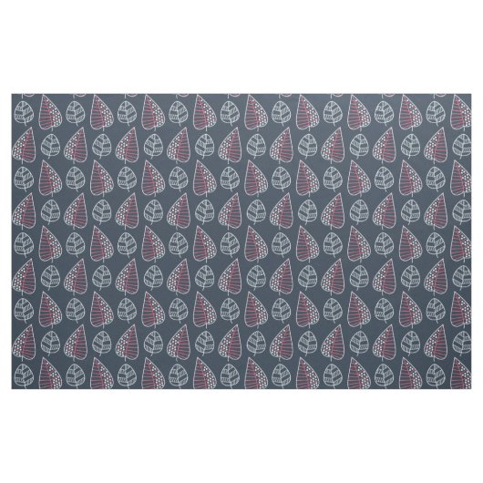 Modern Leaf Pattern Stof (Fat Quarter)