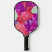 Modern Leafy Design Pattern Pickleball Paddle (Voorkant)