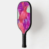 Modern Leafy Design Pattern Pickleball Paddle (Links)