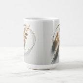 Modern Leave Esthetische Mok/Mok koffie Koffiemok (Center)