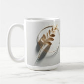 Modern Leave Esthetische Mok/Mok koffie Koffiemok (Links)