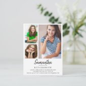 Modern Leaving for College Trunk Party 3 Foto Briefkaart (Staand voorkant)