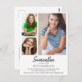 Modern Leaving for College Trunk Party 3 Foto Briefkaart (Voorkant / Achterkant)