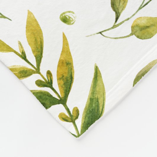 Modern lef-ontwerp fleece deken (Hoek)