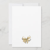 Modern legant bruidbruidend Vrijgezellenfeest Kaart (Achterkant)