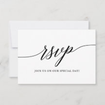 Modern legant Calligraphy Script Wedding
