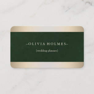 Modern legant Gold Foil Metal Professional Visitekaartje