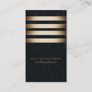 Modern legant Gold Foil Metal Professional Visitekaartje