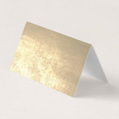Modern legant Gold Hartelijk dank! Visitekaartje (Achterkant)