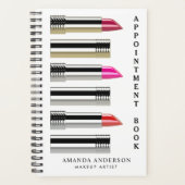 Modern legant lipstick Makeup Artist Planner (Voorkant)
