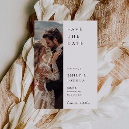Modern legant Script Wedding Save The Date
