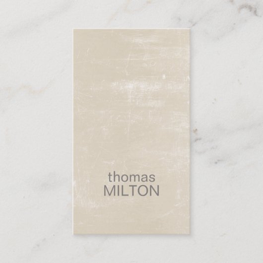 Modern legant Texture Consultant Visitekaartje (Voorkant)