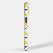 Modern Lemon Citrus Monogram Naam Case-Mate iPhone Case (Achterkant / Rechts)