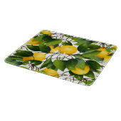 Modern Lemon Fruit Pattern Snijplank (Hoek)