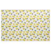 Modern  Lemon & Olive Patroon Stof (Fat Quarter)