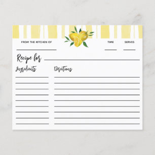 Modern Lemon Vrijgezellenfeest Recipe