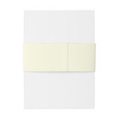 Modern Lemon Yellow Wedding Uitnodigingen Wikkel (Achterkant Voorbeeld)