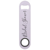 Modern Lemons & Lavendel Vrijgezellenfeest Speed Flessenopener (Achterkant)