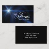 Modern Lens Fotografiet Visitekaartje (Voorkant / Achterkant)