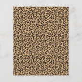 Modern Leopard House Cleaning & Maid Service Flyer (Achterkant)