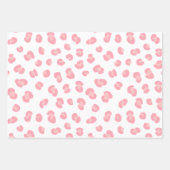Modern Leopard Print Pattern Inpakpapier Vel (Voorkant 2)