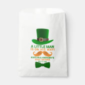 Modern Leprechaun St. Patrick's Day Baby shower Bedankzakje (Voorkant)
