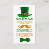 Modern Leprechaun St. Patrick's Day Baby shower Informatiekaartje (Voorkant)
