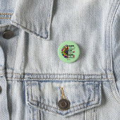 Modern Leren Van Gisteren Quotes Zonnebloem Naam Ronde Button 3,2 Cm