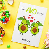 Modern | Lets Avo Cuddle | VALENTIJNSDAG Feestdagenkaart