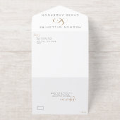 Modern Lets Do This Text  All In One Uitnodiging (Buiten)