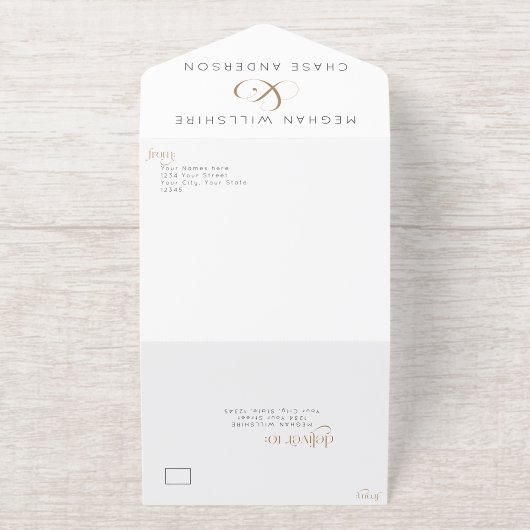 Modern Lets Do This Text  All In One Uitnodiging (Buiten)