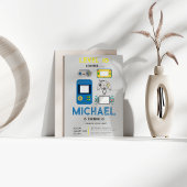 Modern level 10 Video Game Birthday Party  Kaart