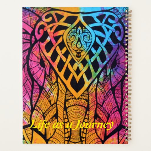 Modern leven als Notitieboek voor reizen (Achterkant)