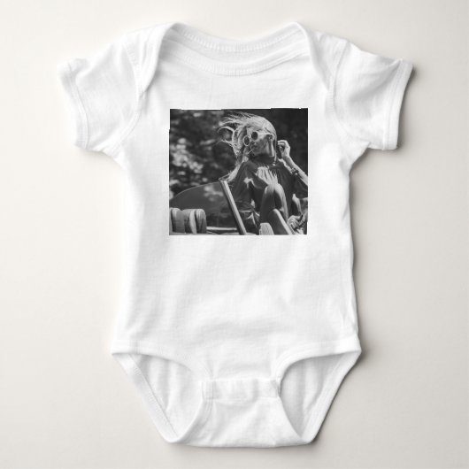 Modern leven Luxe meisje chauffeur Romper (Voorkant)