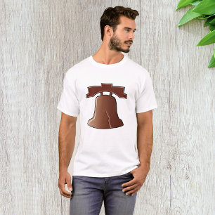 Modern Liberty Bell Patriottisch Philadelphia Icon T-shirt