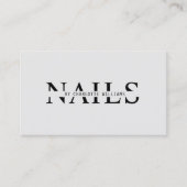 Modern, lichtgrijs, QR-code Visitekaartje (Voorkant)