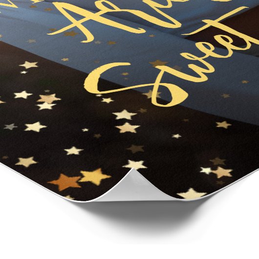 Modern lief 16 feestfoto welkomstbord poster (Hoek)