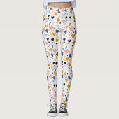 Modern Liefde & Hartjes: Valentijnsdag Leggings (Voorkant)