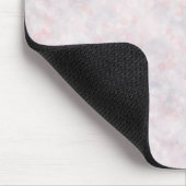 Modern Light Roze Bokeh Mousepad Muismat (Hoek)