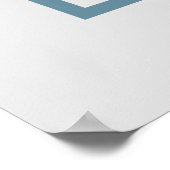 Modern Lighthouse Welkom Poster (Hoek)