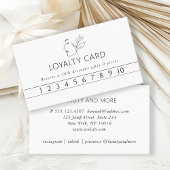 Modern, Lijnkunst, Vrouw, Wit, Salon, Visitekaartje