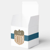 Modern Lil Acorn Baby shower Bedankdoosjes (Geopend)