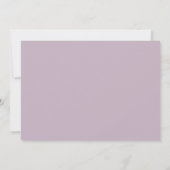 Modern Lila Manuscript Wedding sparen de Kaarten v (Achterkant)