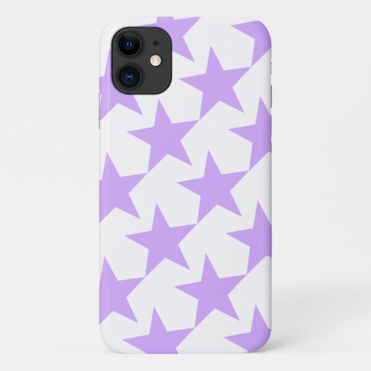 MODERN LILA STERRENPATROON Case-Mate iPhone CASE (Achterkant)