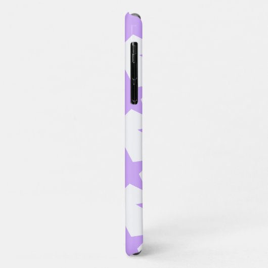 MODERN LILA STERRENPATROON Case-Mate iPhone CASE (Achterkant/links)