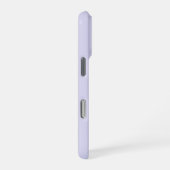 Modern Lilac Minimalist Monogram iPhone Case iPhone Hoesje (Rechterkant)