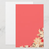 Modern Lillie's Briefpapier (Voorkant / Achterkant)