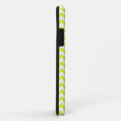 Modern Lime Green Chevron Aangepast Case-Mate iPhone Case (Achterkant/rechts)