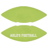 Modern Lime Green - Football van Kind op maat (Panelen)