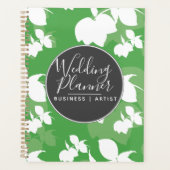 Modern Limoen Lemon Silohuette Wedding Planner (Voorkant)